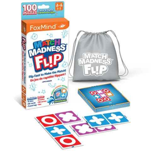 Match Madness Flip Travel Sized Puzzle Game