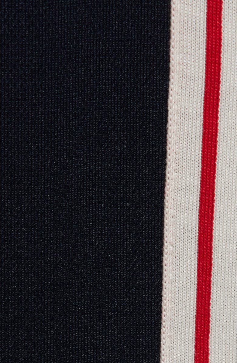 Golden Goose Side Stripe Snap Track Pants, Alternate, color, 