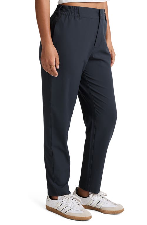 Beyond Yoga Status Tapered Pants In Blue