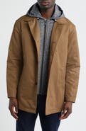 Johnston & Murphy Upton Raincoat with Removable Liner