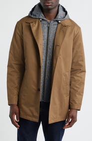 Johnston & Murphy Upton Raincoat with Removable Liner