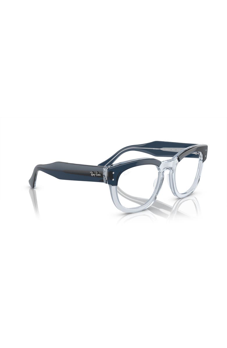 Ray-Ban 48mm Square optical glasses, Alternate, color, Blue