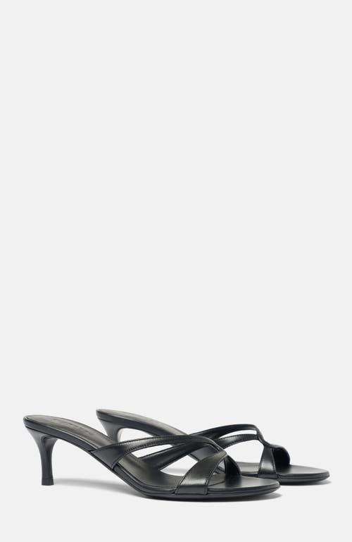 SCAROSSO Pauli Sandals in Black - Calf at Nordstrom, Size 41
