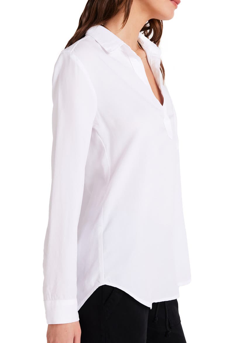 Popover Tunic Shirt, Alternate, color, WHITE