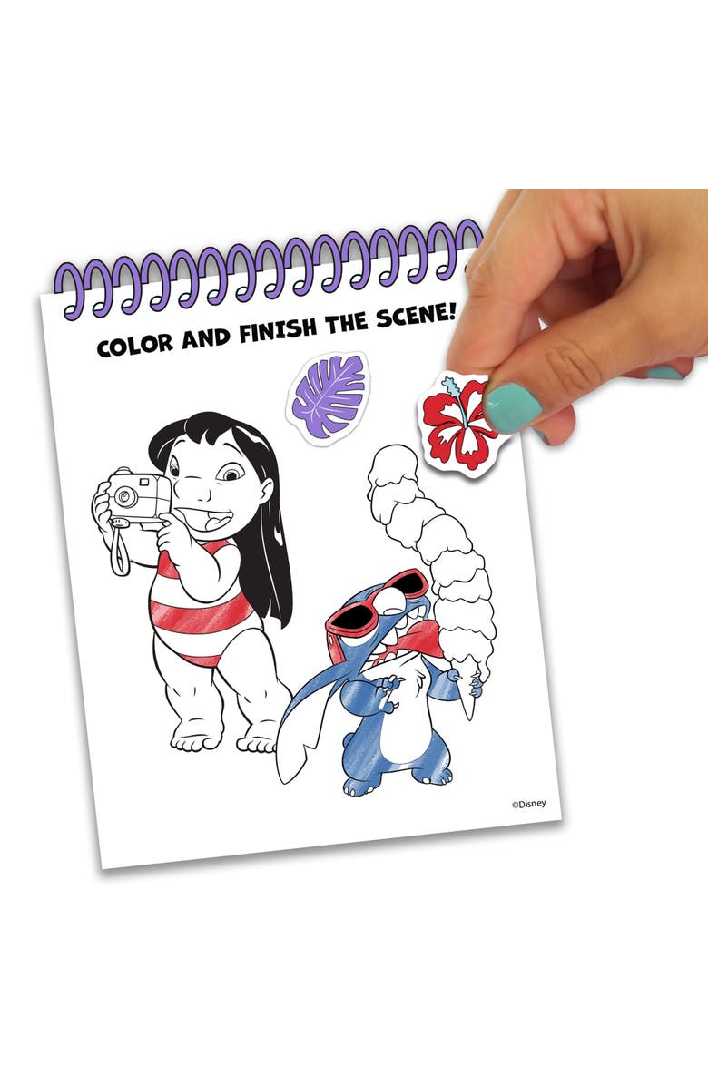 Disney DUPC Tara Toys Disney My Own Creativity Set with Stitch Carrying Case, Ages 3+, Alternate, color, Multicolored