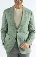 CRICKETEER Plaid Wool Blend Sport Coat