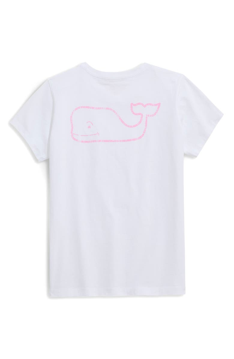vineyard vines Kids' Vintage Whale Cotton Graphic T-Shirt, Alternate, color, D946 White