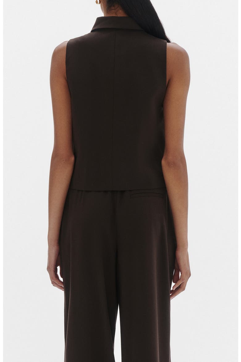 Fosca Vest, Alternate, color, Espresso