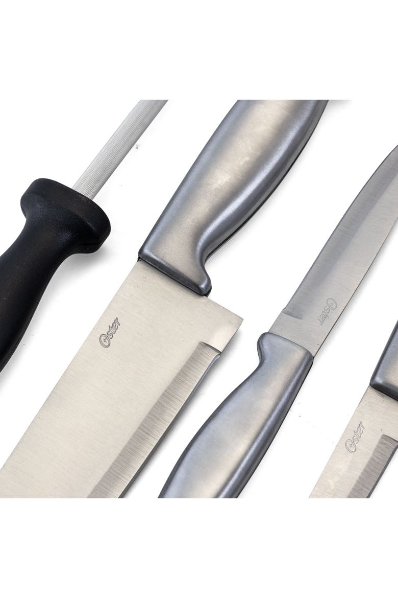 Baldwyn 4 Piece Stainless Steel Cutlery Knife Set, Alternate, color, Silver