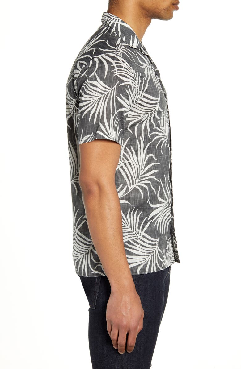 Officine Générale Dario Short Sleeve Button-Up Shirt, Alternate, color,