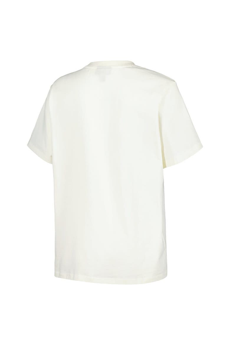 Women's The Wild Collective Cream Philadelphia Union Oversized Washed T-Shirt, Alternate, color, Cream
