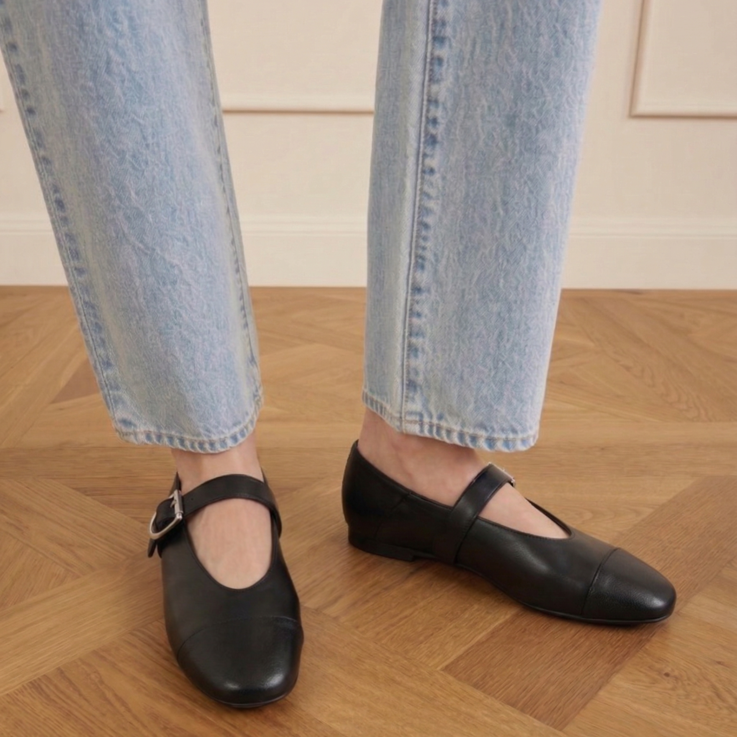 Amie Rafa Reign Cap Toe Mary Janes, Alternate, color, Black