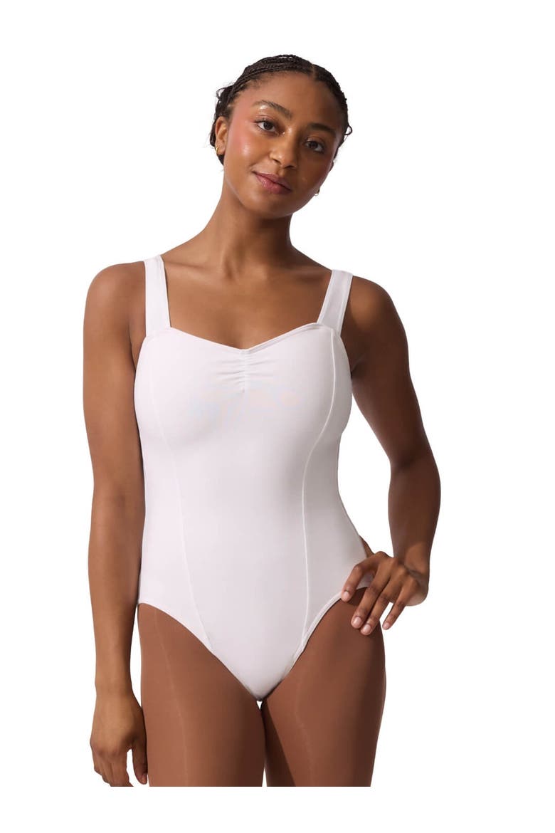 Princess Tank Leotard, Alternate, color, white
