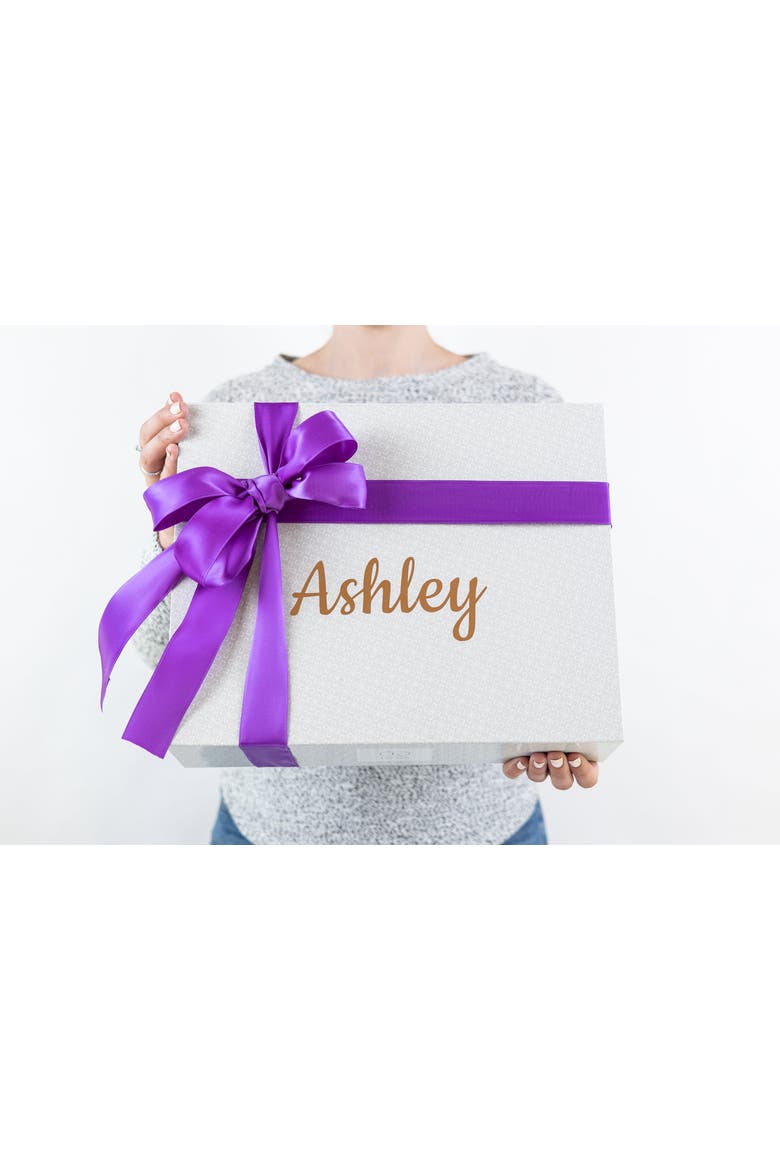 Bride To Be Gift Box, Alternate, color, White Theme