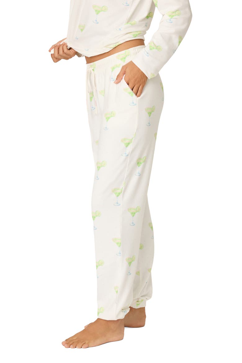 Margarita Mama Pajama Pants, Alternate, color, IVORY