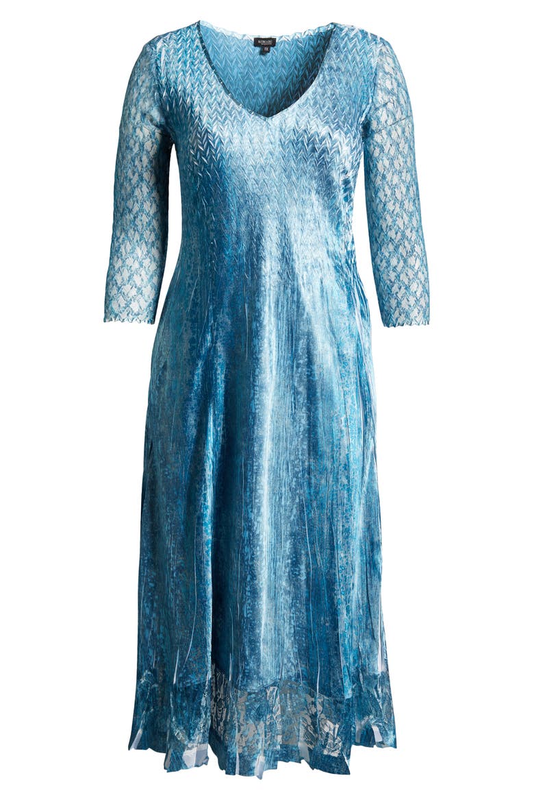 Lace Sleeve Charmeuse Cocktail Dress, Alternate, color, VELVET STONE