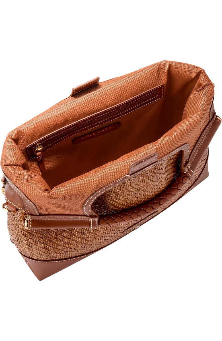 Cole Haan Carolyn Raffia Foldover Tote, Alternate, color,