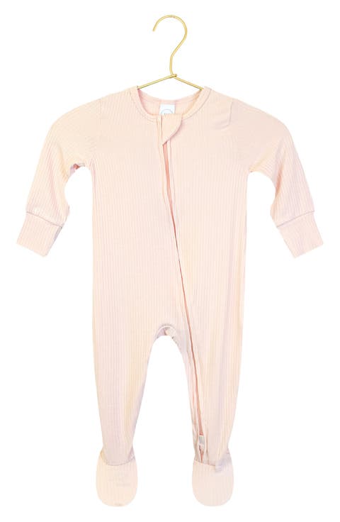 Print Zip Footie (Baby)