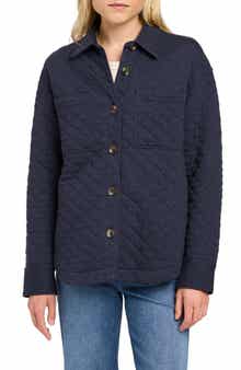 Faherty Epic Quilted Shirt Jacket