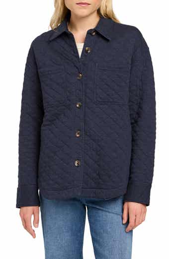 Faherty Epic Quilted Shirt Jacket