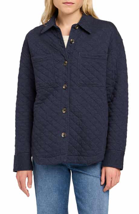Faherty Epic Quilted Shirt Jacket