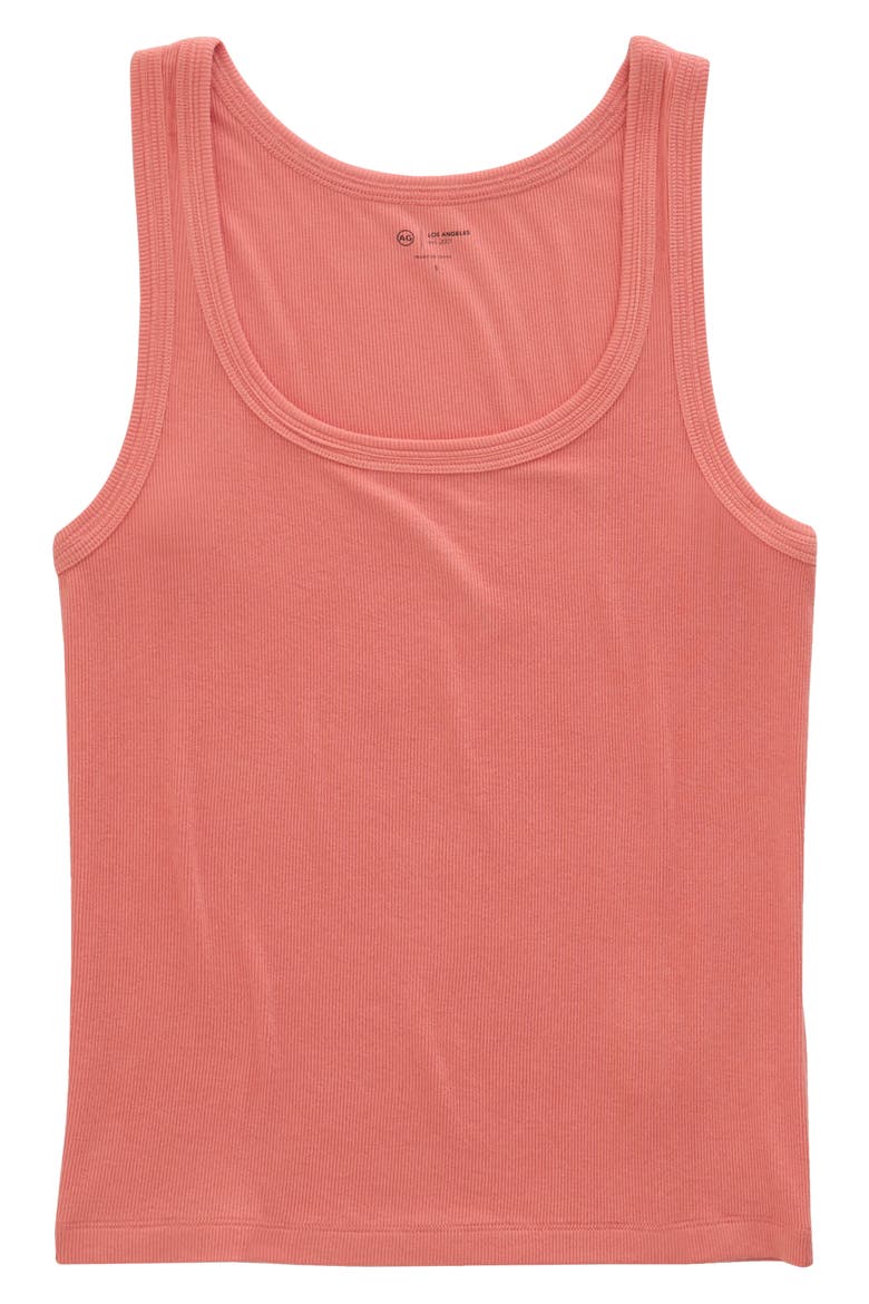 Ashley Scoop Neck Tank, Alternate, color, ORANGE SPRITZ