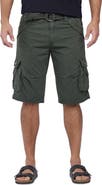 XRAY Belted Bermuda Cargo Shorts