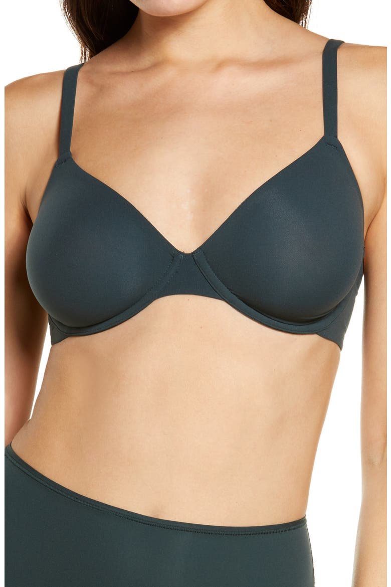 Fits Everybody Unlined Underwire Bra, Main, color, CYPRESS