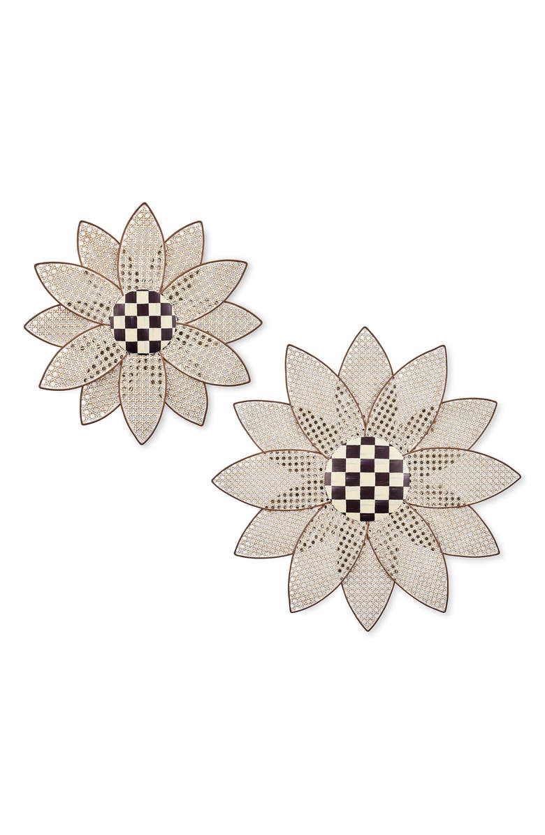 MACKENZIE CHILDS Cane Small Wallflower, Alternate, color, Beige