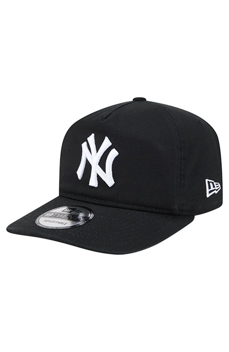 New Era Men's New Era  Black/White New York Yankees 19TWENTY Adjustable Hat, Main, color, 