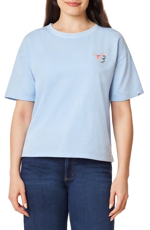 Toni Boxy Cotton Crop Tee