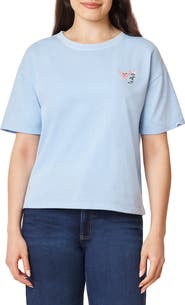 C & C California Toni Boxy Cotton Crop Tee