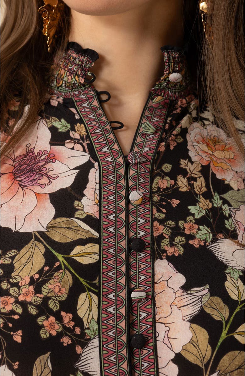 Hale Bob Hanna Silk Top, Alternate, color, 