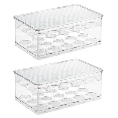 Stackable Coffee Pod Holder for K-Cup Pods - Set of 2 - Clear