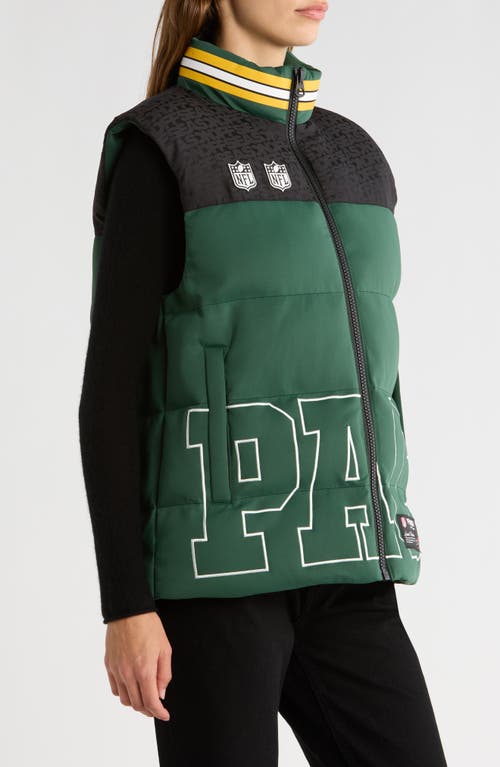 Off Season Nfl Team Water Repellent Puffer Vest In Multi