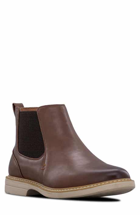 Monroe Faux Leather Chelsea Boot