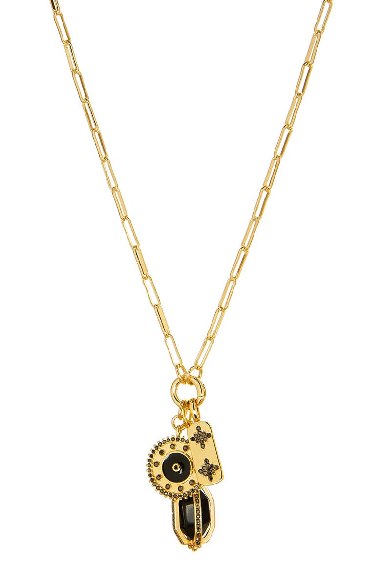 Vivan Pendant Long Necklace, Main, color, GOLD