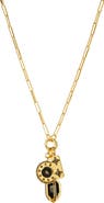 MARLYN SCHIFF Vivan Pendant Long Necklace