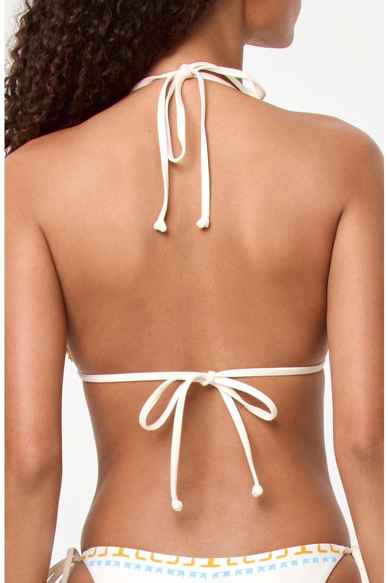 Sonia Beaded Embroidered Bikini Top, Alternate, color, WISH YOU WERE HERE