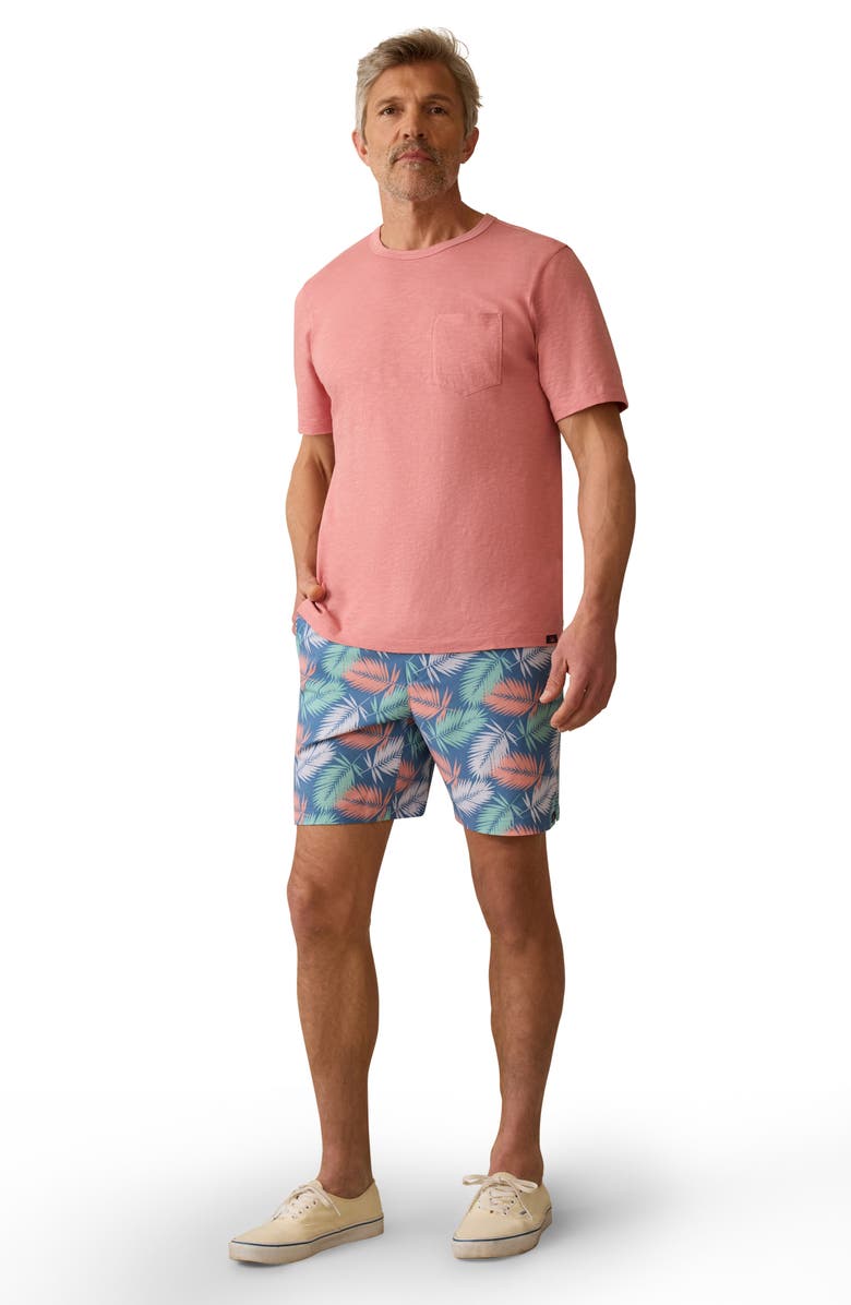 Faherty Shorelite Swim Trunks, Alternate, color, Twilight Paradise Palm