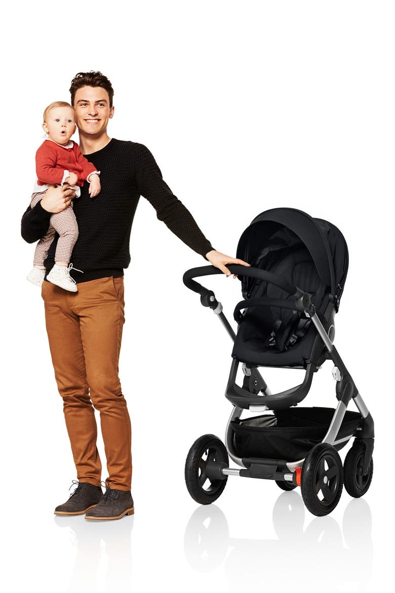 Trailz™ All Terrain Stroller, Alternate, color, BLACK MELANGE