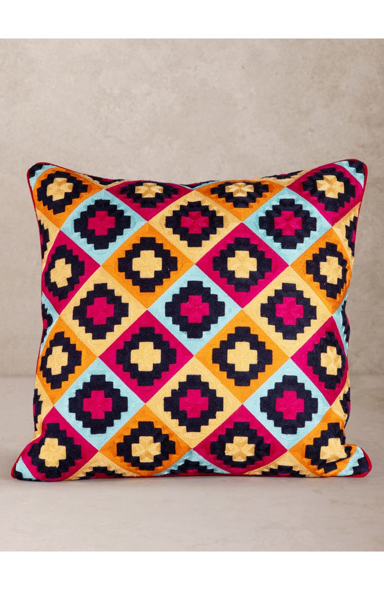 GAURI KOHLI Mandira Throw Pillow Cover, Alternate, color, Multicolored
