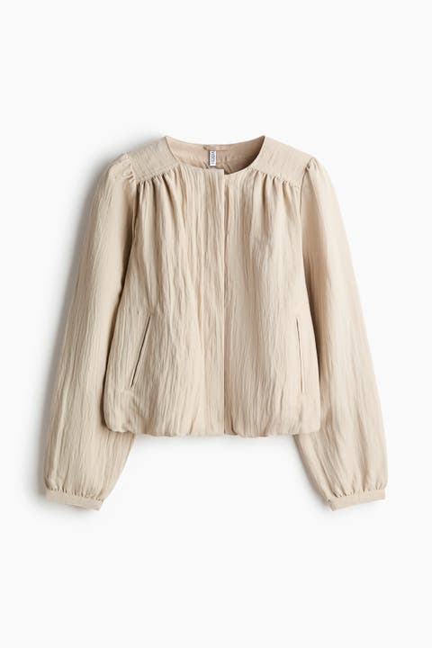 Oversized Twill Jacket