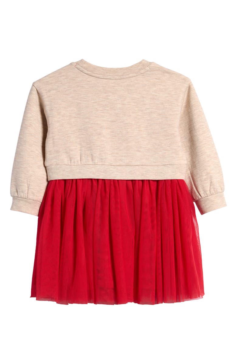 Tucker + Tate Long Sleeve Tutu Dress, Alternate, color, 
