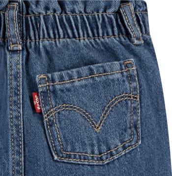 Pull-On Cotton Jeans