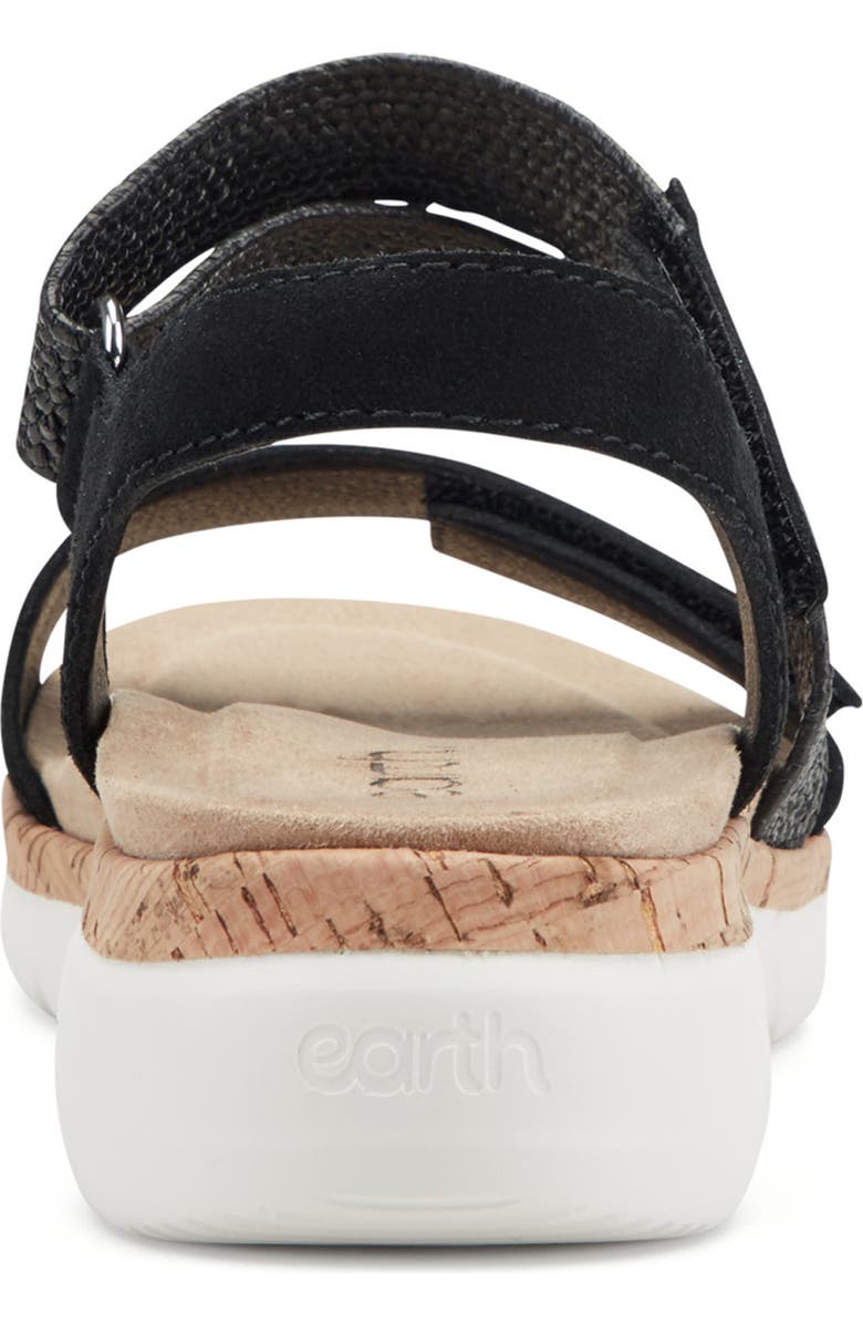 Earth<sup>®</sup> Reston Ankle Strap Platform Sandal, Alternate, color, Black