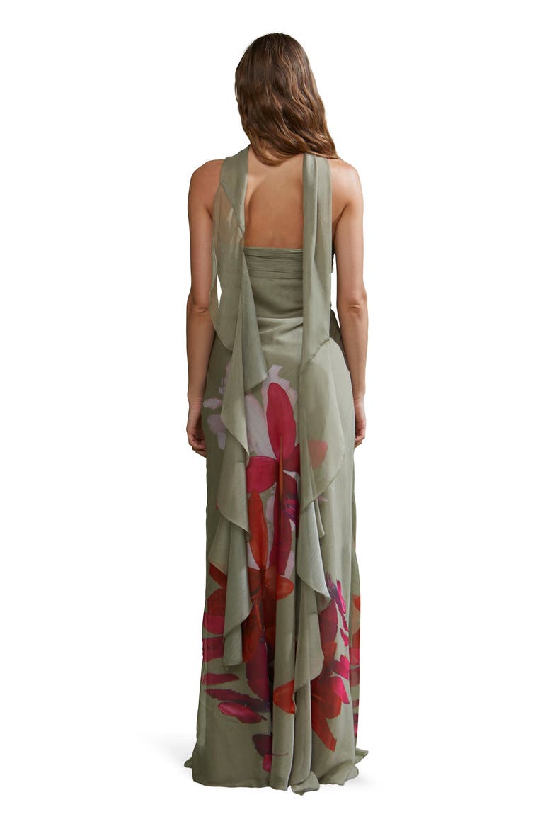 Palma Bias Gown, Alternate, color, River Lily Rapids