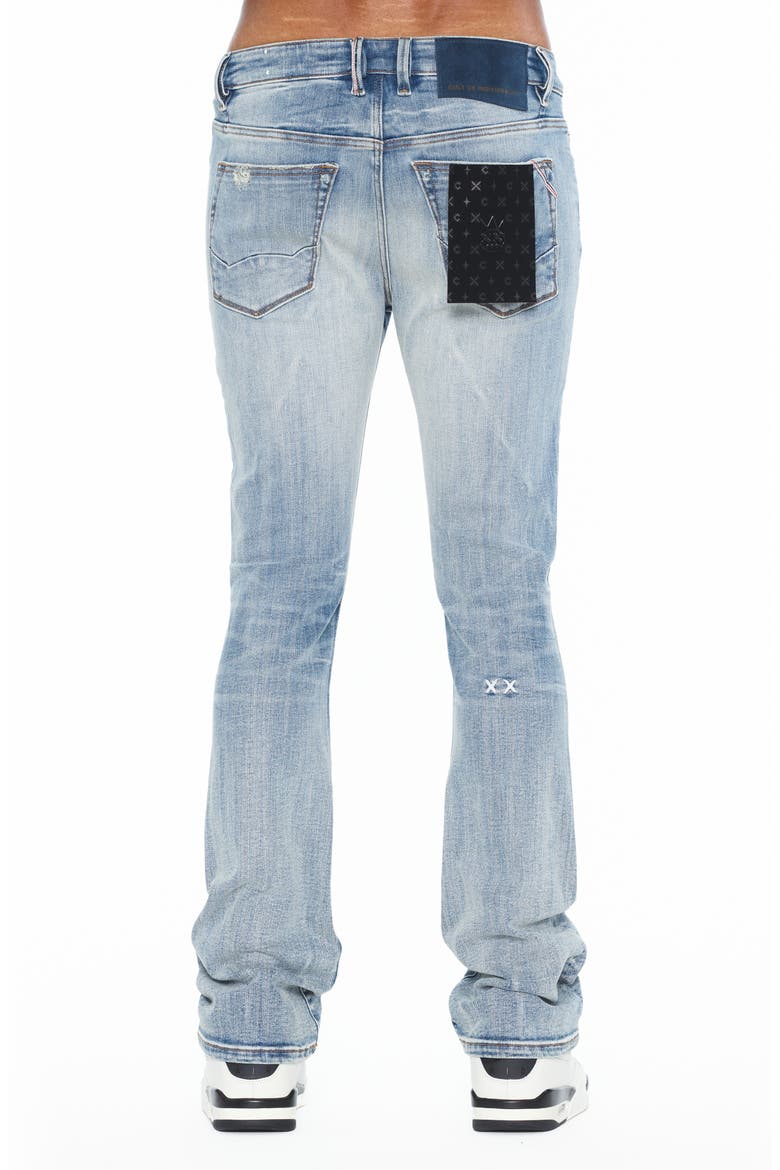 Lenny Boot Fit Bootcut Jeans, Alternate, color, CYAN