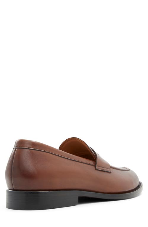 Brooks Brothers Greenwich Penny Loafer In Tan