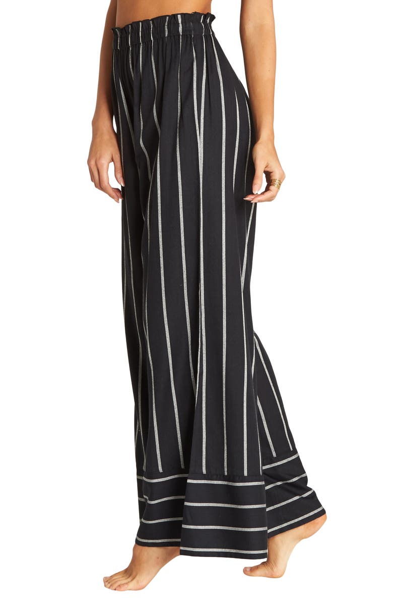 Billabong Flip Out Stripe Wide Leg Pants, Main, color, 